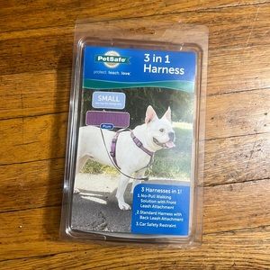 Small Purple Dog Harness